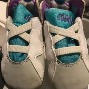 Jordan retro 7 infant sneakers